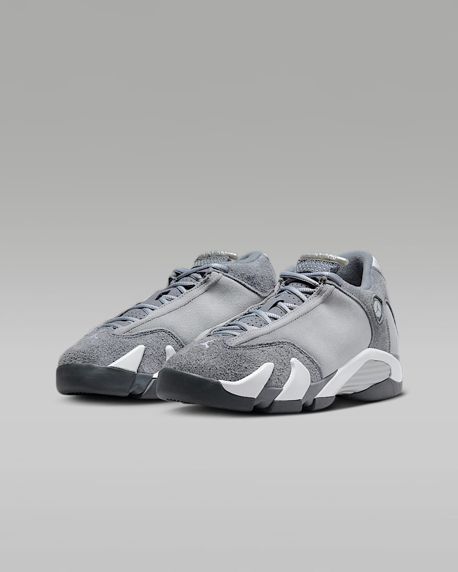 Air jordan 14 wolf grey on sale